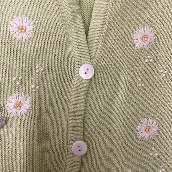 Embroidered spring cardigan - Picture 4 of 7